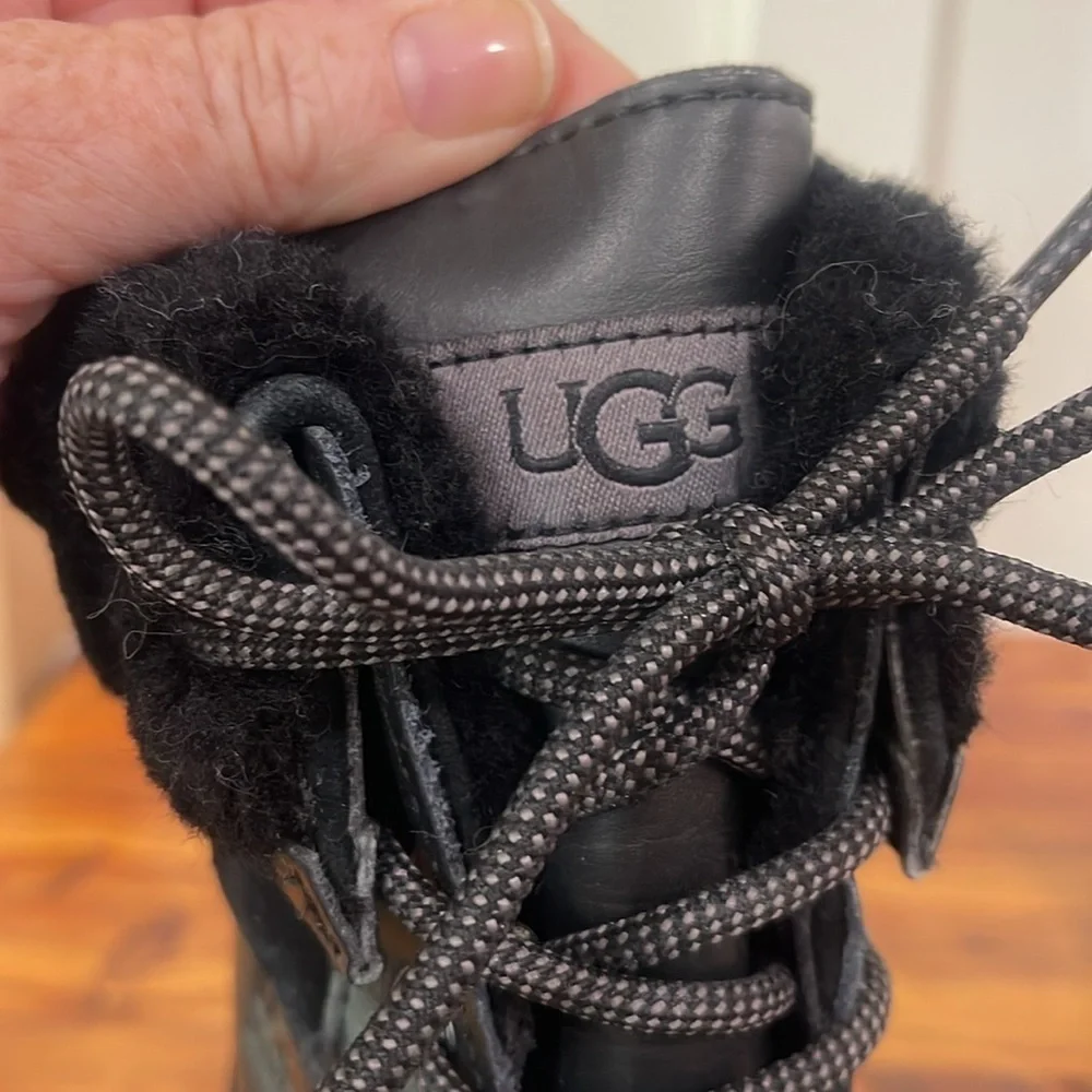 UGG Butte II CWR Black Waterproof Boots
